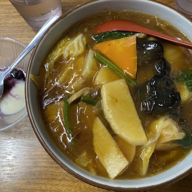 五目あんかけラーメン(たかお)