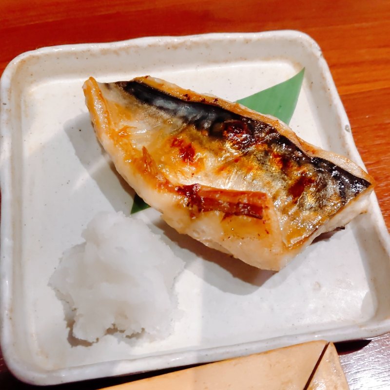 焼き塩鯖(人形町 田酔 神保町分店 （ニンギョウチョウ デンスイ）)