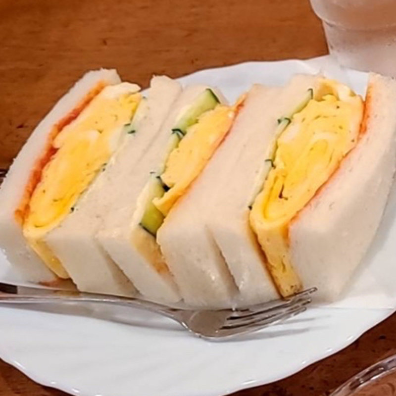 タマゴサンド セット(フランドル 佛蘭＄)