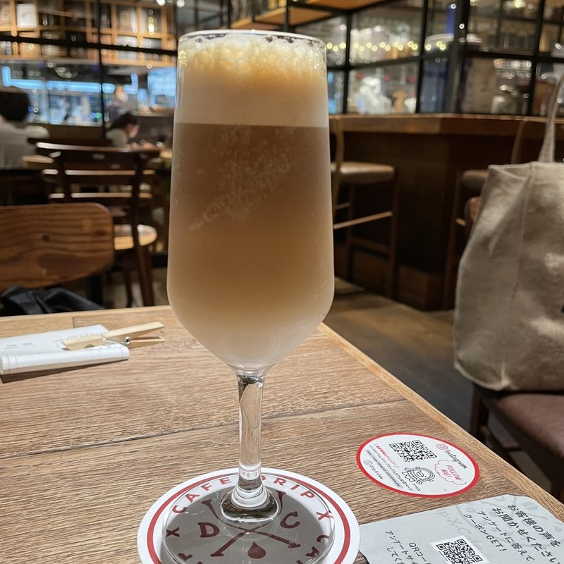 ミルクアイスブリュード(Drip-X-Cafe JR新大阪駅店)