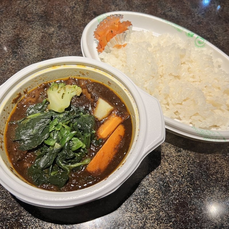 濃厚牛すじ野菜カレー(デリバリー)(Hot Spoon 丸の内店)