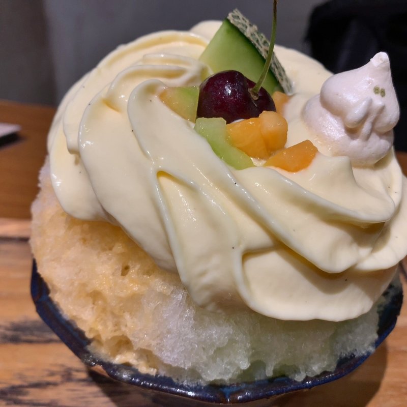 ニューメロンフロート氷(氷おばけ)