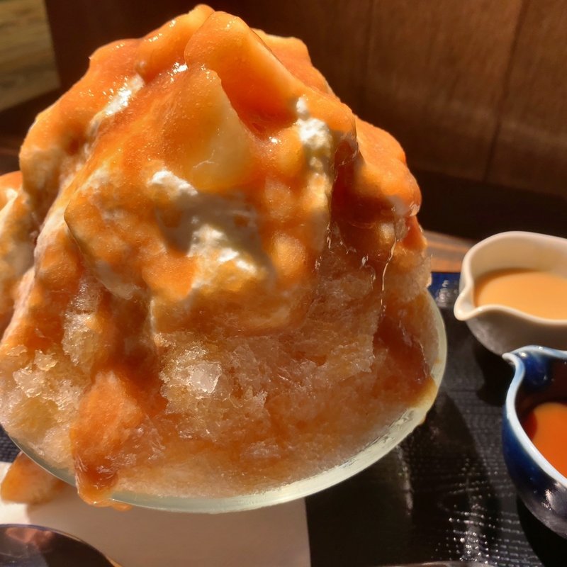 桃アールグレイマスカルクリーム(神保町 志膳)