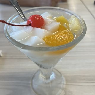 杏仁豆腐(餃子の王将 春日店)