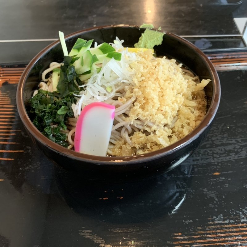 冷やしたぬきそば(そば処　まつ島 )