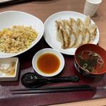 浜松餃子定食(西安餃子 NEOPASA静岡上り店 （シーアンギョウザ）)