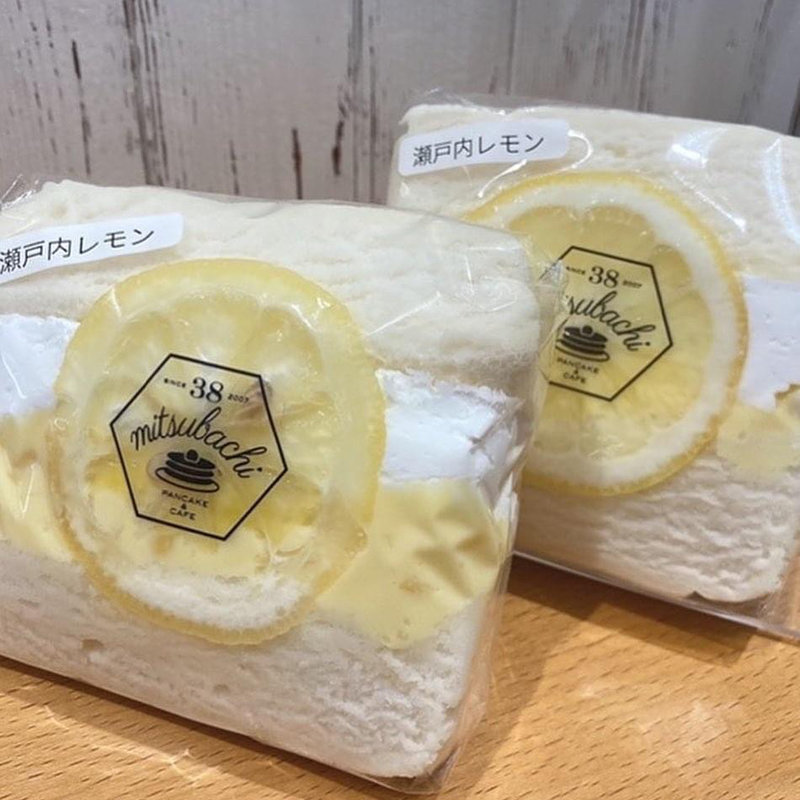 ふわふわスフレパンケーキサンド 瀬戸内レモン(ミツバチ キッチン （38 mitsubachi Kitchen）)