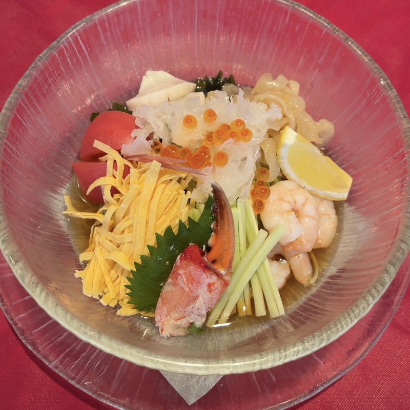 海鮮冷やし中華(川越プリンスホテル 中国料理 古稀殿)