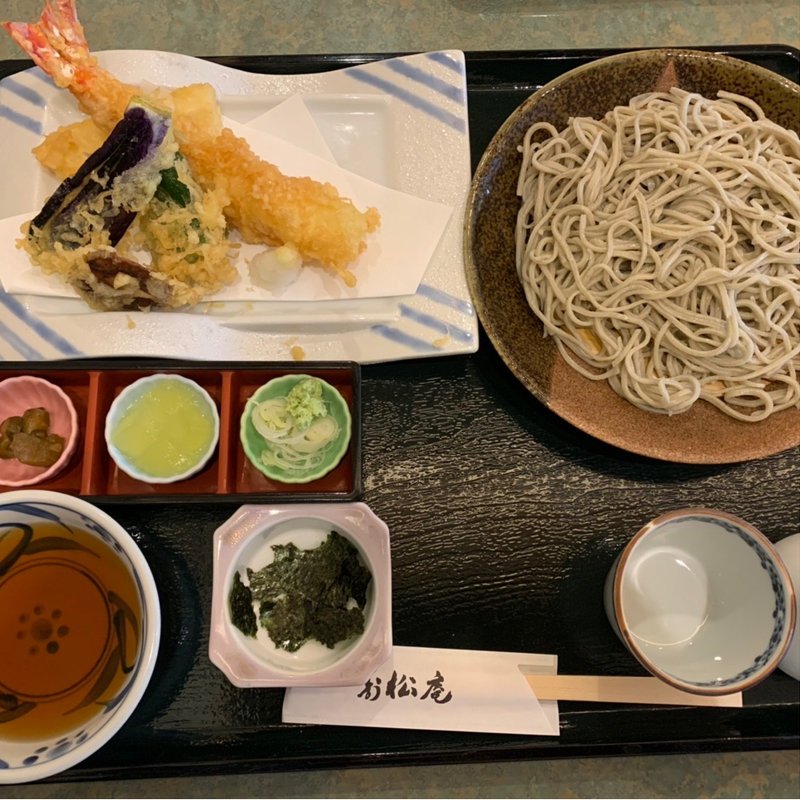 大えび天ざる(寿松庵 本店 )