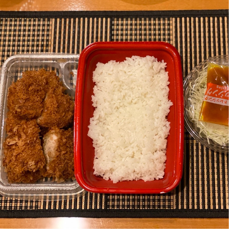 ロースカツ＆ヒレかつ(2枚)定食(松のや 藤阪店)