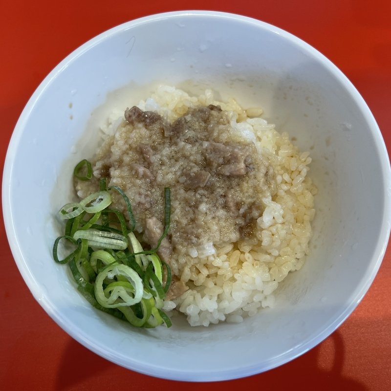 脂飯(博多ラーメン専門店 源龍ラーメン豊崎店)