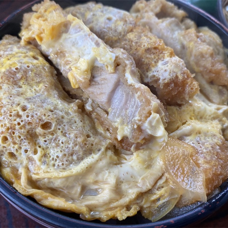 カツ丼（ミニそば付き）(永楽庵 本店 （えいらくあんほんてん）)