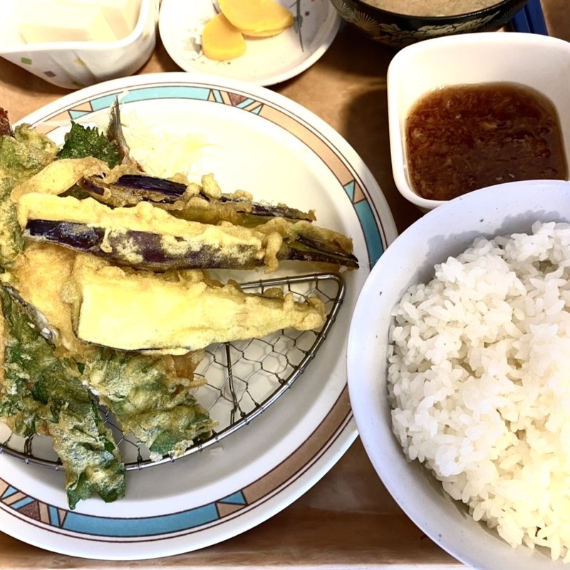 イワシの天ぷら定食(二本杉 )