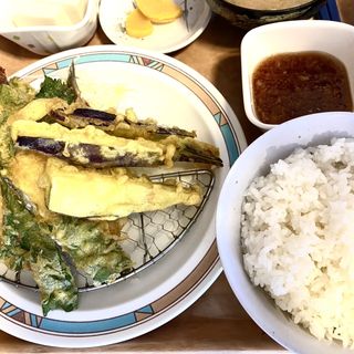 イワシの天ぷら定食
