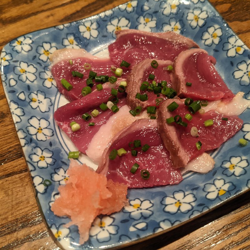 合鴨たたき(稲毛屋 （いなげや）)