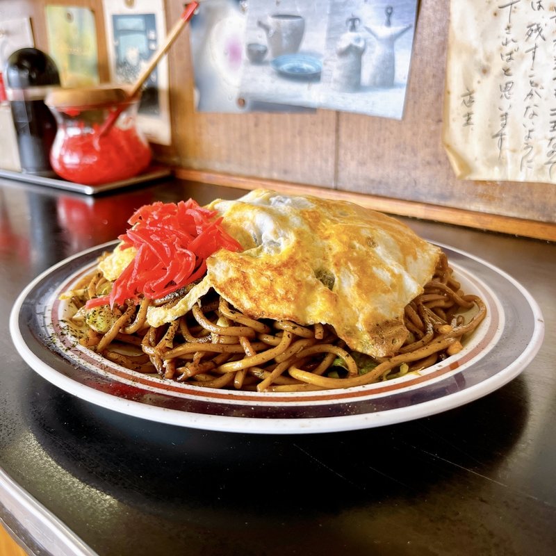卵焼きそば並(後藤やきそば屋)