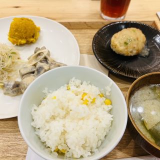 選べるメインとデリ3品セット(Cafe＆Meal MUJI 新宿)