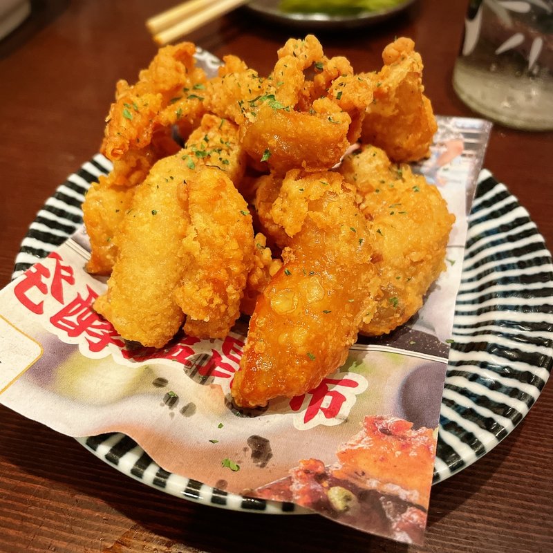 とり皮せんべい(大衆酒場 チャン栓チャン)