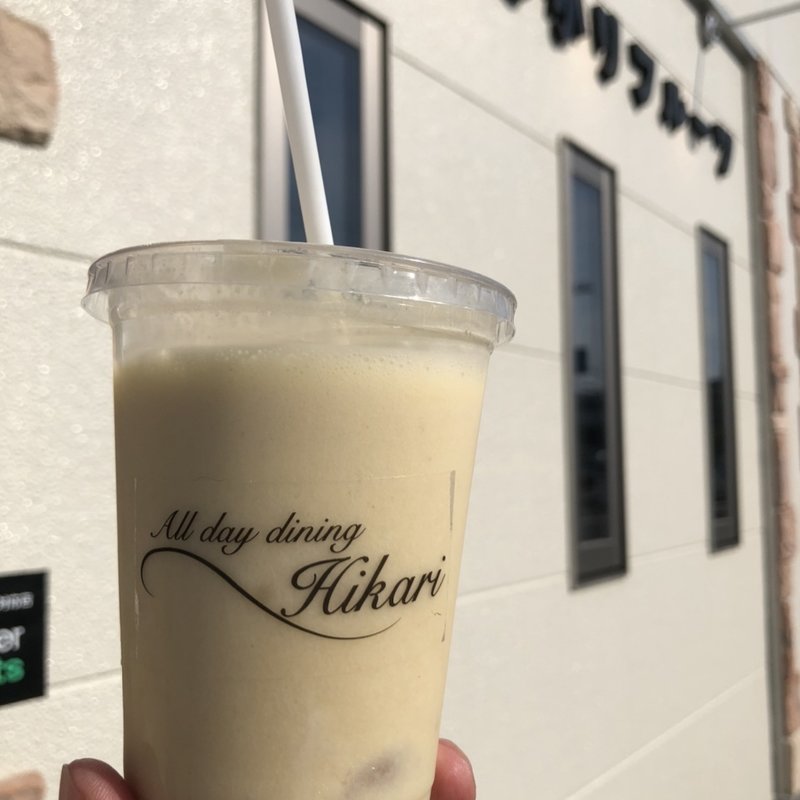 ばななジュース(果実店ひかりフルーツ)