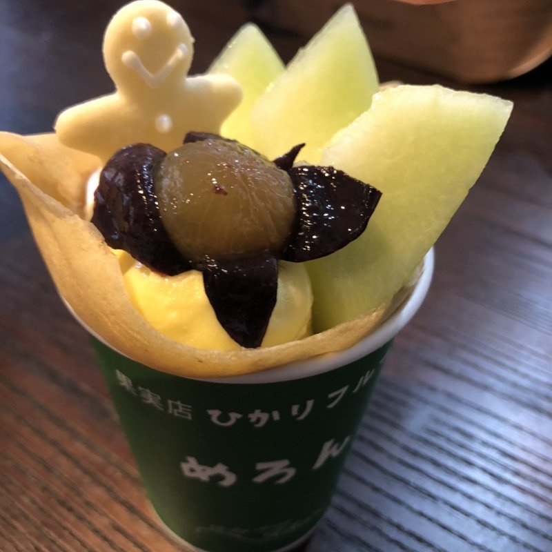 ホイップカスタードめろん(果実店ひかりフルーツ)