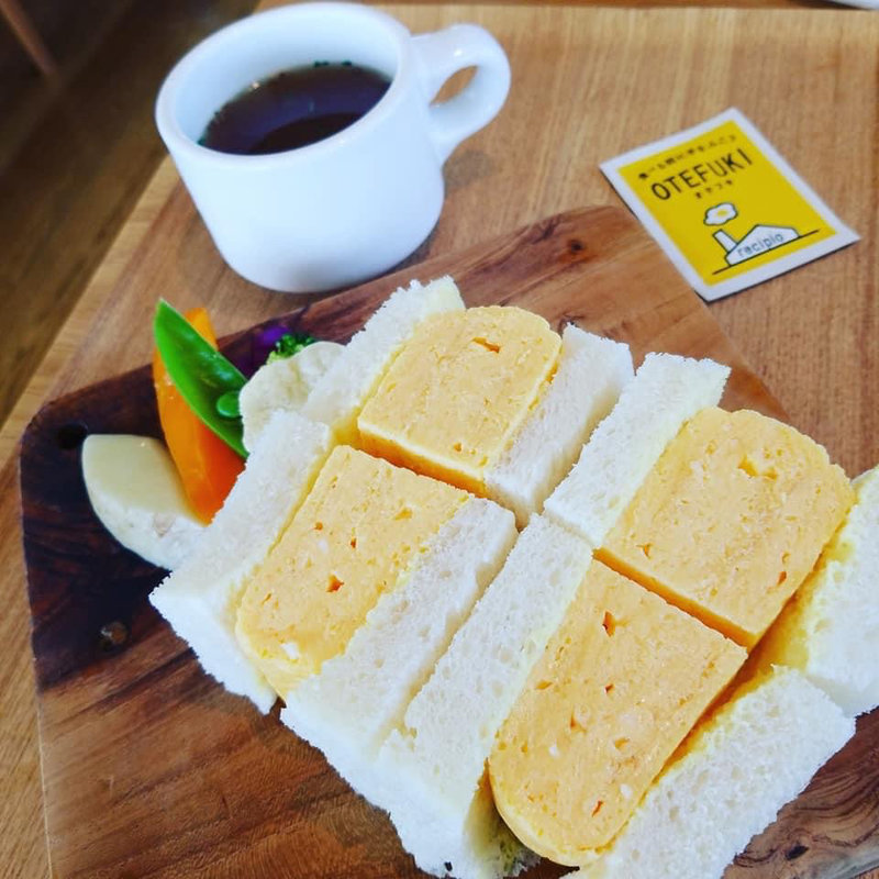 厚焼きたまごサンド(レシピヲ)