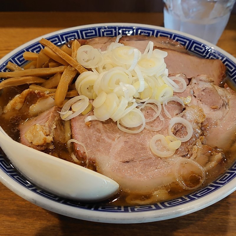 焼豚煮干し中華そば　大盛(神保町 可以)