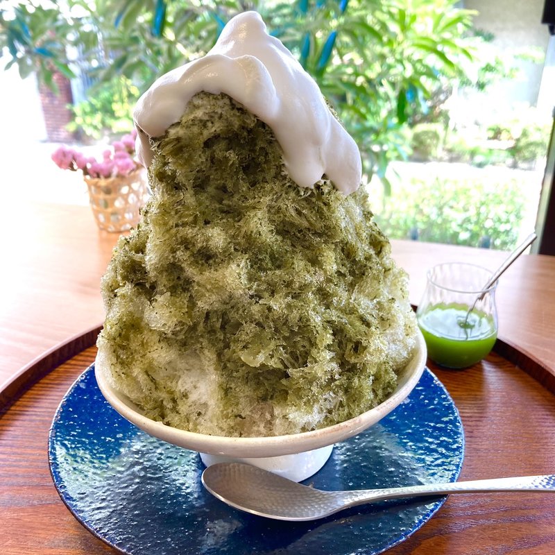 宇治金時カキ氷(麗ショコラリパブリック)