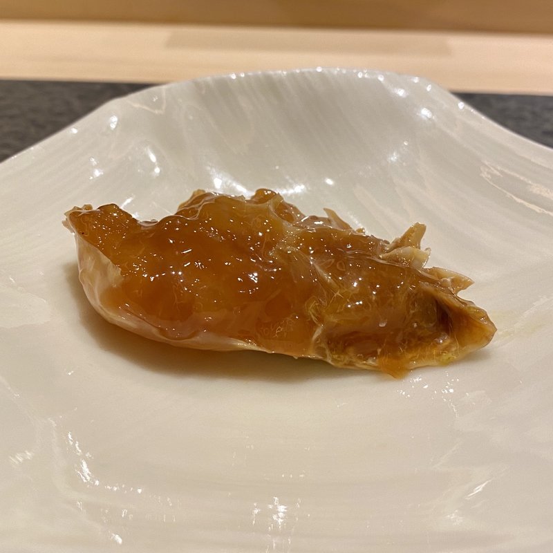 ワタリガニのカンジャンケジャン(すし昇)