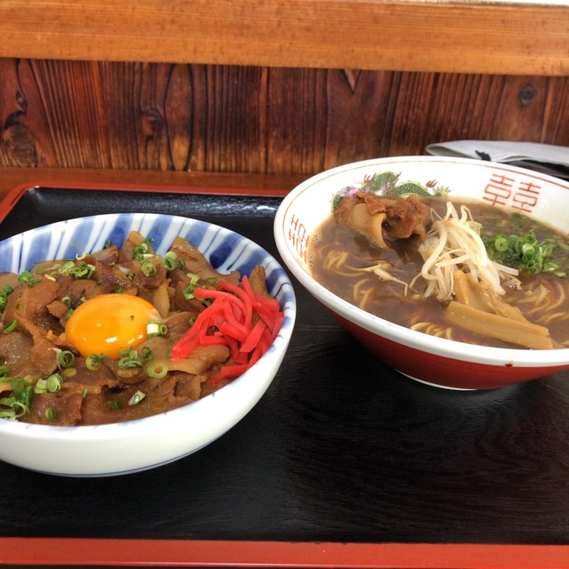 中華そば　豚丼セット(中華そば もりしょう )