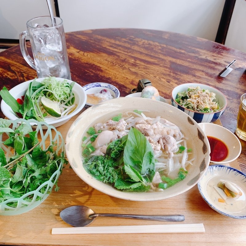 フォーガーセット(HANOI&HANOI ハーブとベトナム料理)