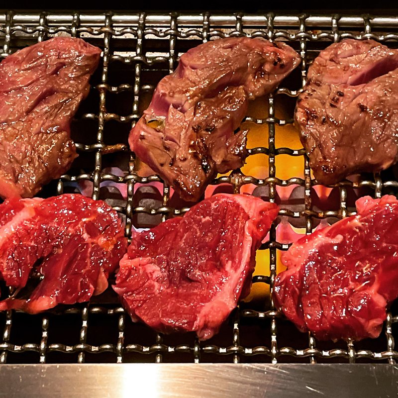 ハラミ定食＋黒毛和牛カレー(ひとりカルビ1965)