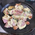 ナスベーコンチーズマヨ