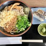 たぬきそば さば寿司
