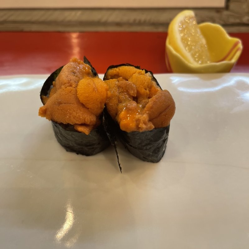 雲丹軍艦(笹一 向之芝店 （ササイチ）)