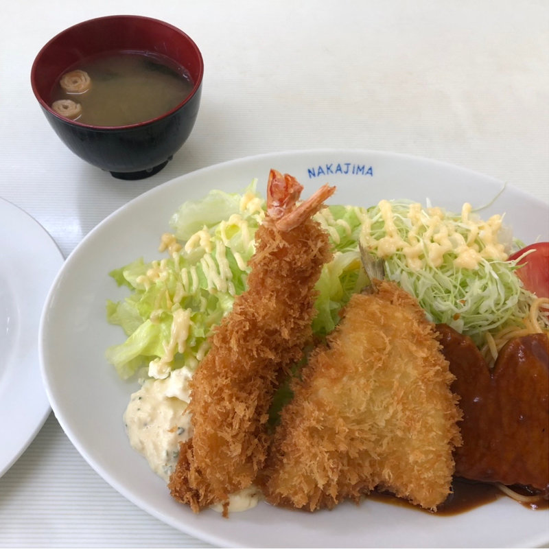ポークチャップランチ(洋食なかじま)