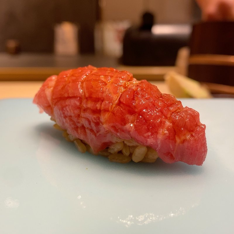 生本鮪 とろ(すし昇)