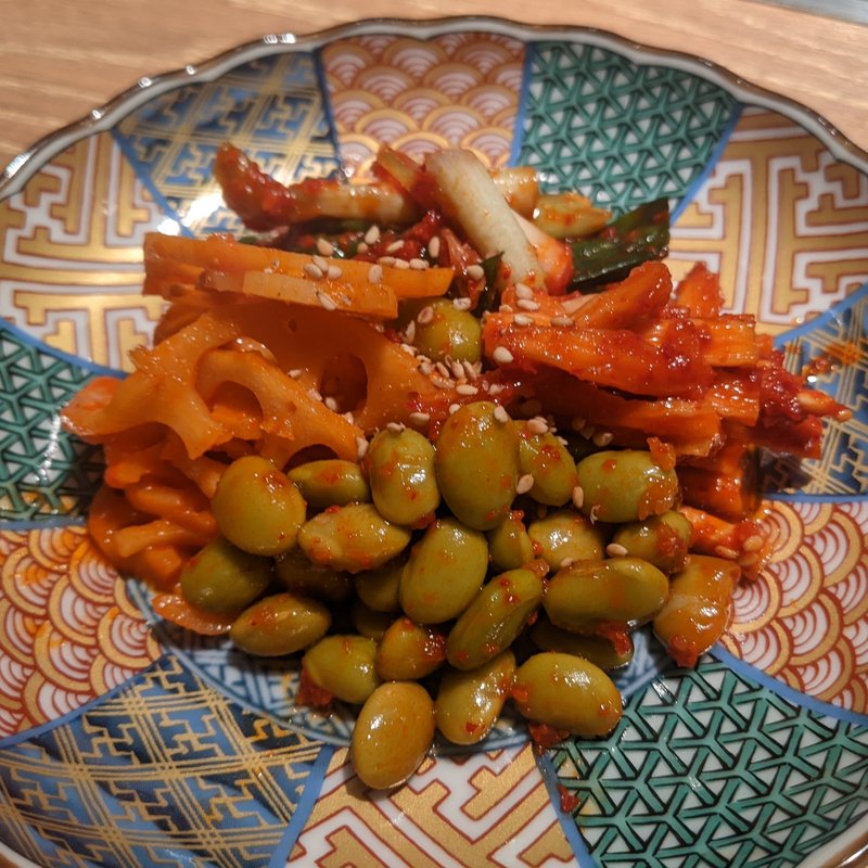 キムチ盛り合わせ(焼肉一七三 向山)