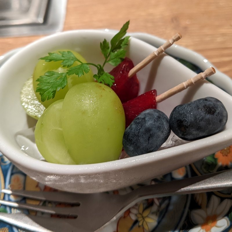 季節のフルーツ(焼肉一七三 向山)