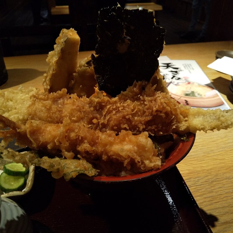 穴子天丼(まる福 伏見桃山店 )