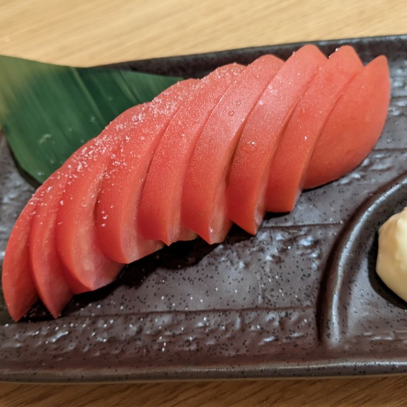 冷やしトマト(銀邸とり馬 赤坂見附店)