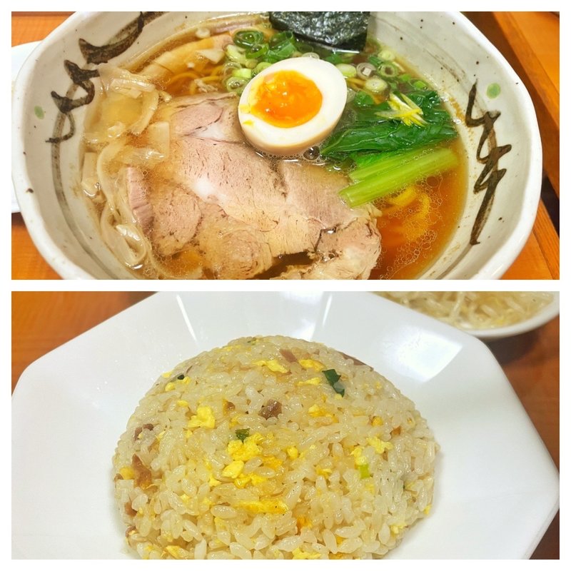 Cセット(和風らーめん金子)