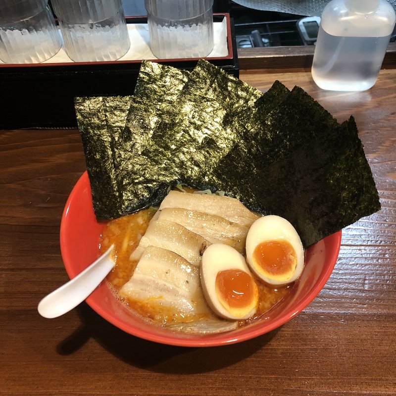 特性濃厚辛味噌(らぁ麺 ばらや)