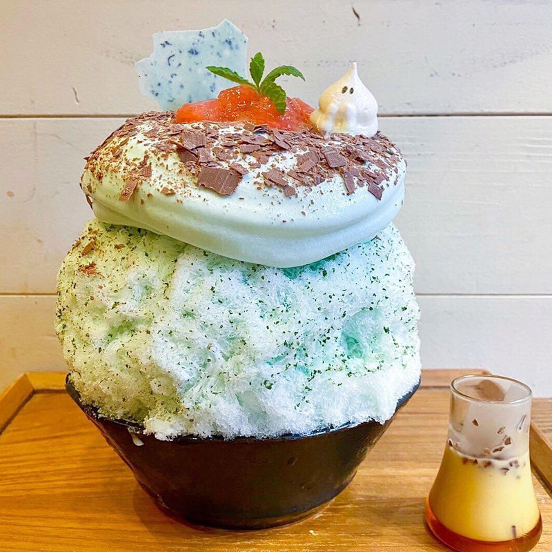 チョコミント氷(京おばけ)