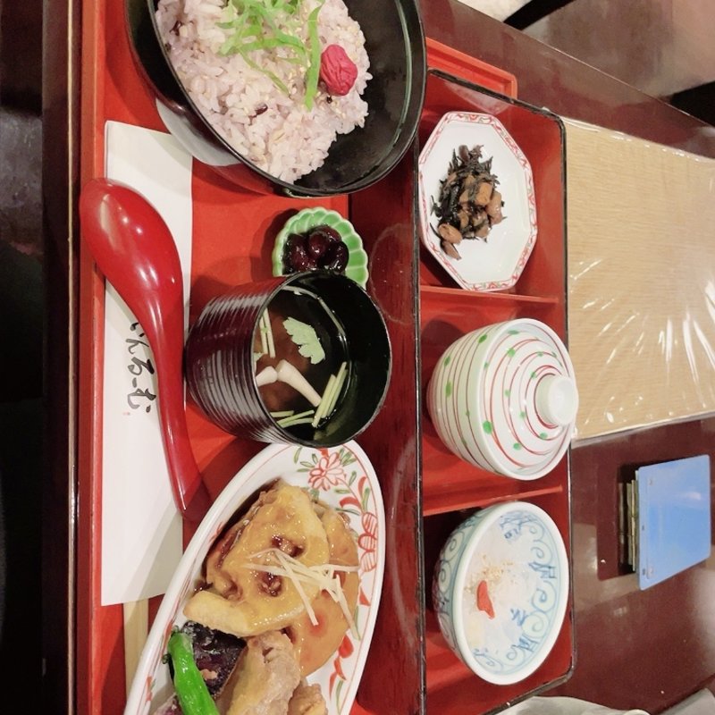 国産若鶏と彩り野菜の黒酢あんかけ定食(さんるーむ 新宿サブナード店)