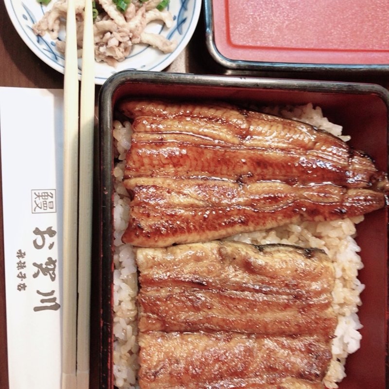 蒲焼(うなぎ お㚙川 我孫子店)