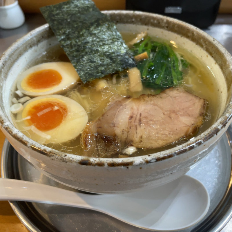 鶏味玉しお(麺屋才蔵 )