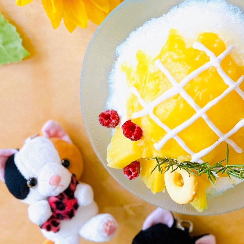 パインアメ氷(ティーラウンジ「ファウンテン」 ホテル日航大阪)