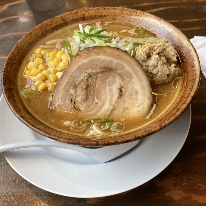 味噌ラーメン(中華そば ふじの)