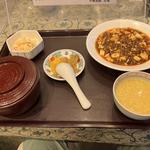 四川式麻婆豆腐セット(中華菜館 五福 )