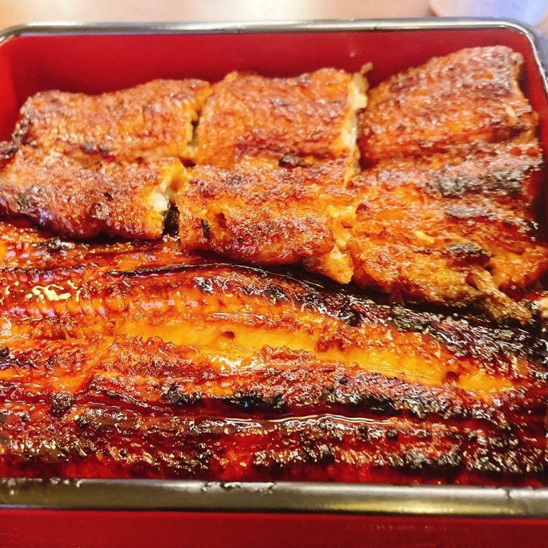 東西鰻重特上(うなぎ お㚙川 我孫子店)